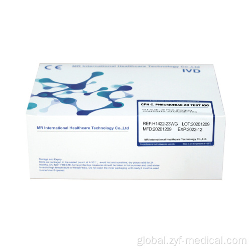 Respiratory Tract Disease Tests CPN Chlamydia Pneumoniae Antibody CPN IGG IGM Manufactory